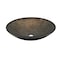 Novatto LAGHETTO Glass Vessel Bathroom Sink Set, Oil Rubbed Bronze NOHP-G031ORB - alternate 2